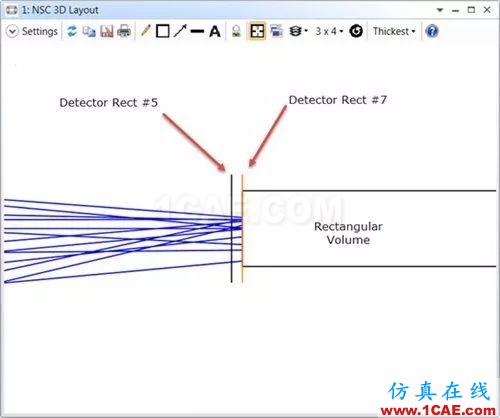 ZEMAX：如何創(chuàng)建一個簡單的非序列系統(tǒng)zemax光學(xué)分析案例圖片61