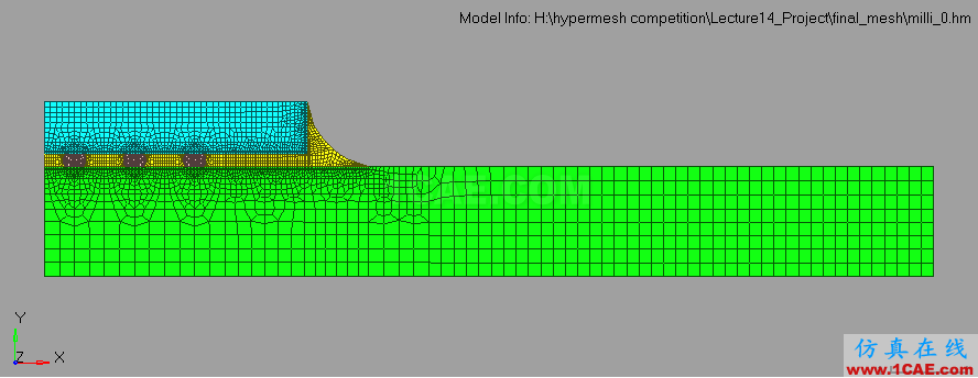 基于Hypermesh的Flip-Chip封裝工藝對(duì)電子器件的可靠性研究hypermesh應(yīng)用技術(shù)圖片2