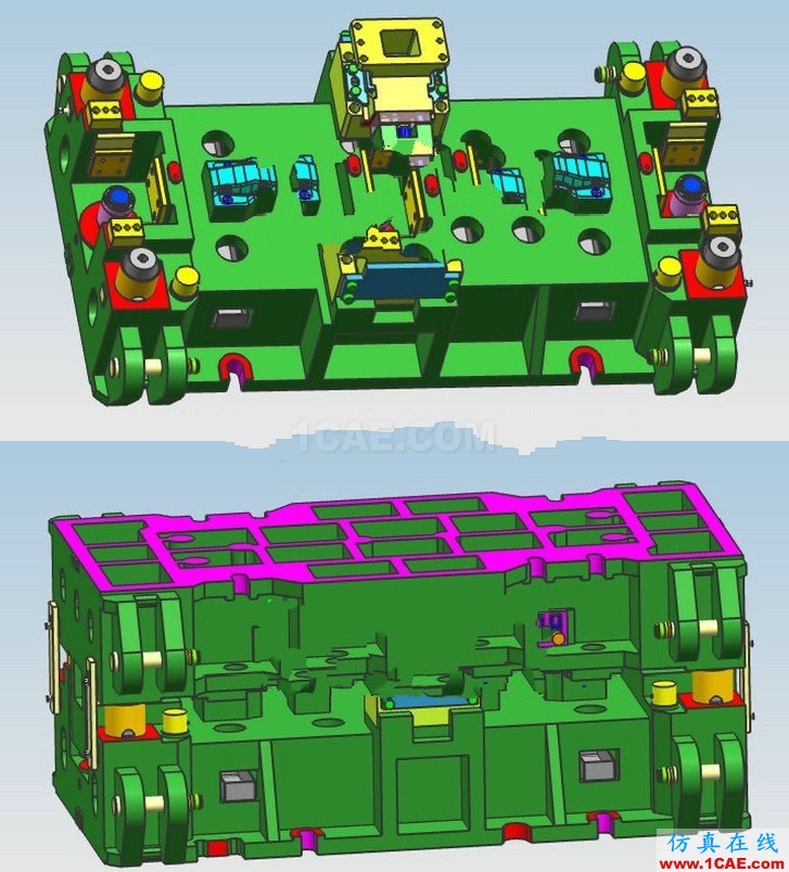 UG7.5大型汽車覆蓋件五金沖壓模具設(shè)計拉延沖孔整形CAE視頻教程