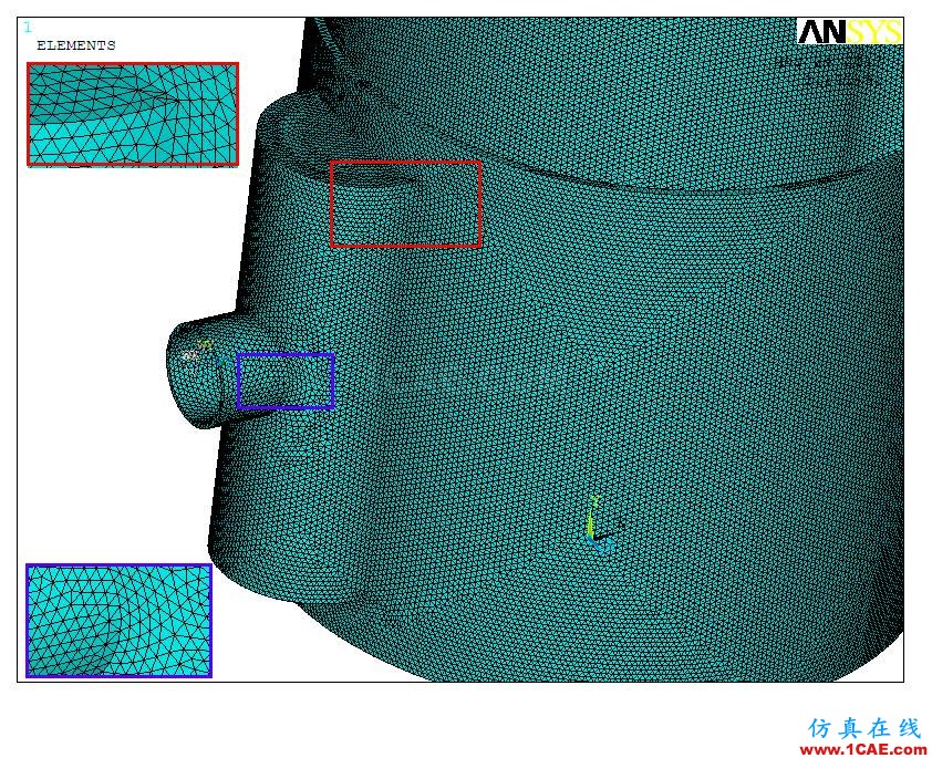 應用 | 螺旋板換熱器接管有限元分析ansys workbanch圖片4