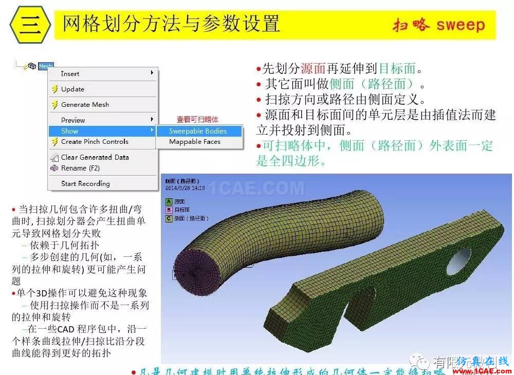 【有限元培訓(xùn)三】ANSYS-Workbench網(wǎng)格劃分ansys workbanch圖片21