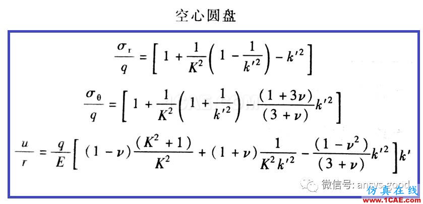 等厚旋轉(zhuǎn)圓盤的位移和應(yīng)力-ANSYS分析-算例驗(yàn)證ansys workbanch圖片11