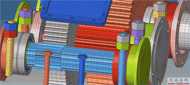 Hypermesh、Ansys 、CFD等優(yōu)質(zhì)網(wǎng)格劃分服務(wù)(也可提供專項(xiàng)培訓(xùn))ansys分析圖片9