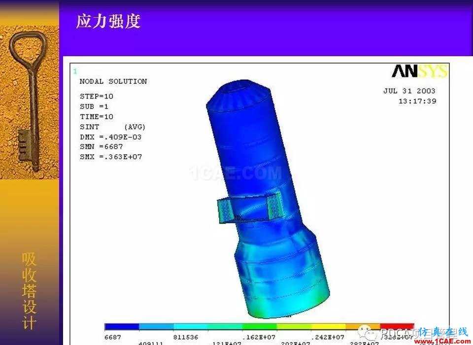 吸收塔易拉罐Ansys有限元分析案例圖解ansys結構分析圖片18