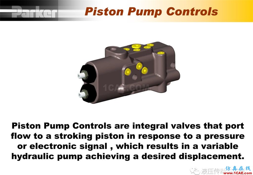 Parker變量柱塞泵詳盡培訓(xùn)資料Pumplinx旋轉(zhuǎn)機構(gòu)有限元分析圖片9