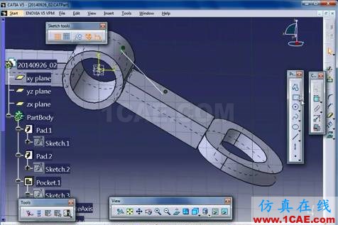 CATIA視頻教學(xué)，如把二維變成三維，新手必看Catia分析圖片2
