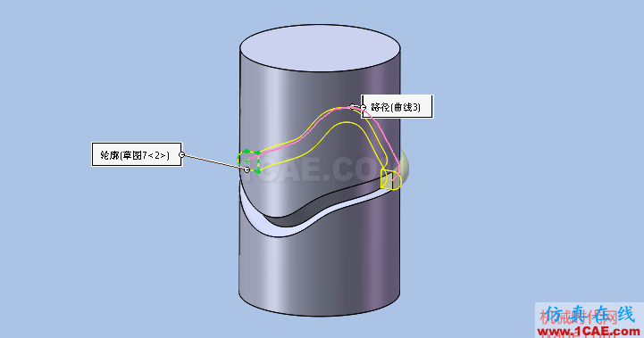 solidworks如何使用投影曲線？solidworks simulation技術(shù)圖片18