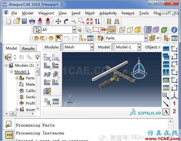 三分鐘搞定ABAQUS2016與SolidWorks2012智能化無(wú)縫集成abaqus有限元培訓(xùn)教程圖片8