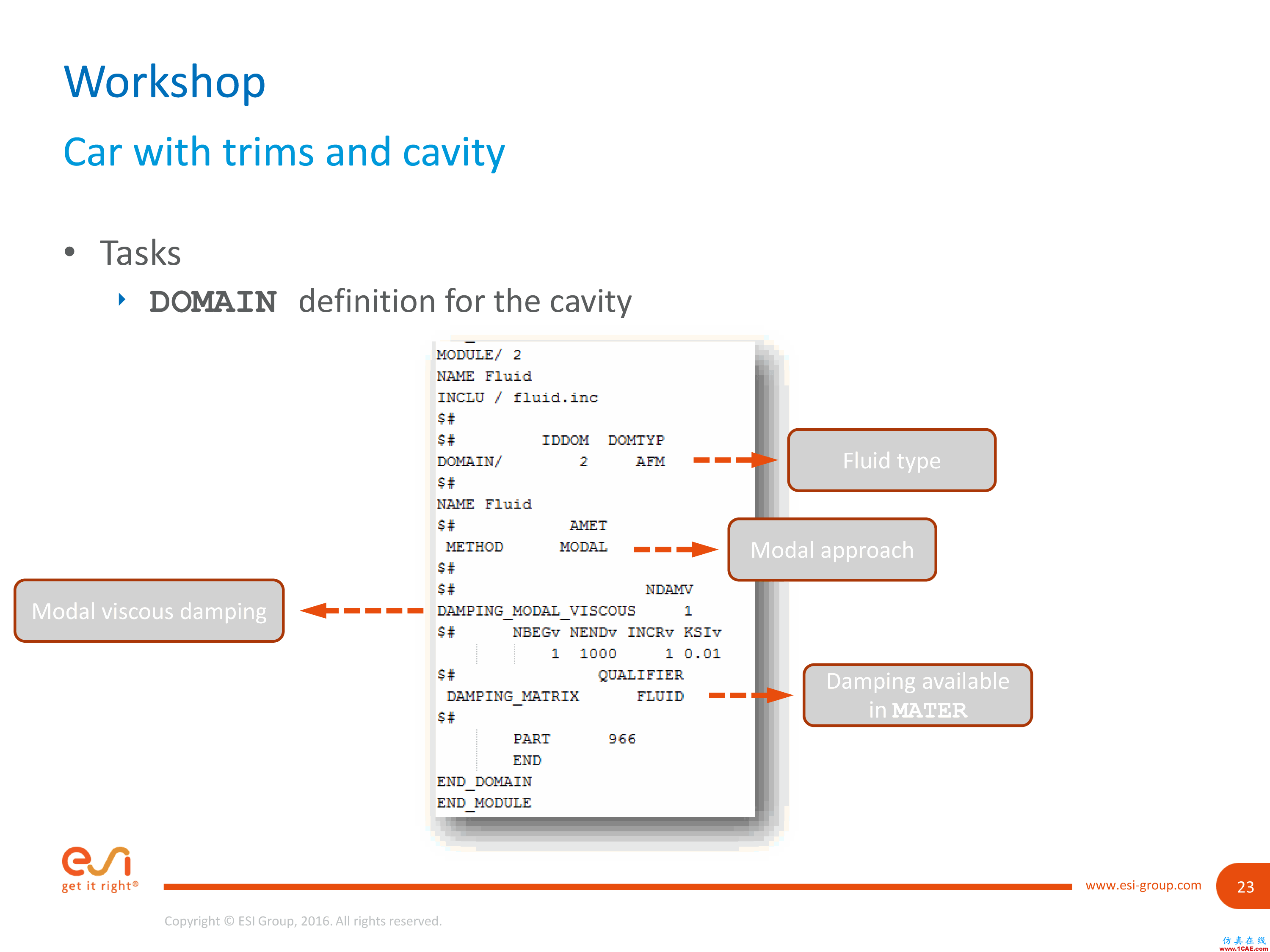 培訓(xùn)視頻 | 如何計算VPS中具有內(nèi)飾的車輛結(jié)構(gòu)聲響應(yīng)有限元理論圖片24