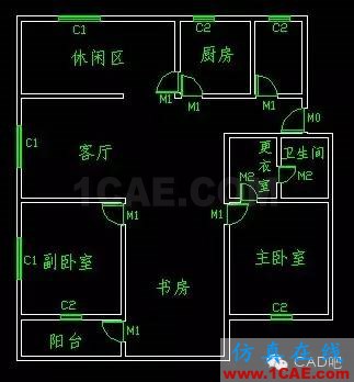 AutoCAD繪制室內設計圖步驟AutoCAD培訓教程圖片22