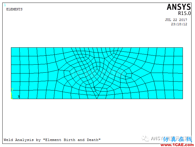 ANSYS生死單元之焊接過(guò)程模擬ansys分析案例圖片2