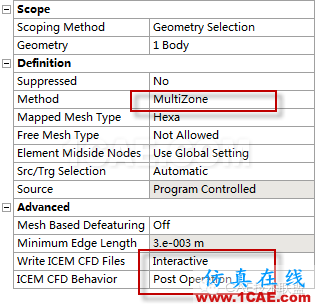 fluent單向流固耦合分析案例fluent結(jié)果圖片8