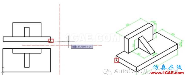 AutoCAD 繪制三視圖的基本步驟AutoCAD應(yīng)用技術(shù)圖片16