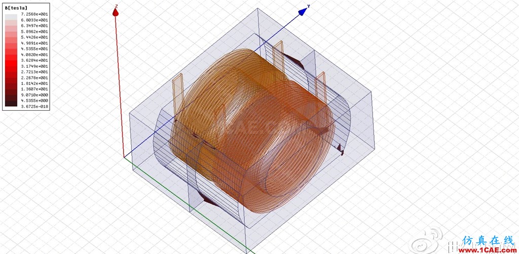 利用ANSYS Maxwell深入探究軟磁體之----電感變壓器