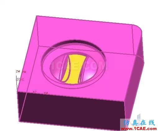 UG二粗加工如何判斷是否踩刀ug設(shè)計(jì)案例圖片2