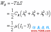 幾種典型的橡膠材料超彈性本構(gòu)模型及其適用性ansys分析圖片9