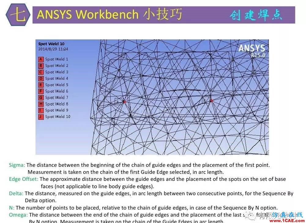 【有限元培訓(xùn)三】ANSYS-Workbench網(wǎng)格劃分ansys圖片45