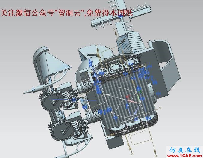 【農(nóng)業(yè)機(jī)械】萬能收割機(jī)3D模型圖紙 UG(NX)設(shè)計(jì)ug設(shè)計(jì)圖片5