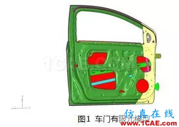 基于 OptiStruct 的車門焊點(diǎn)優(yōu)化設(shè)計(jì)ansys仿真分析圖片2