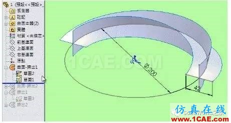 莫比烏斯轉(zhuǎn)環(huán)_組件動畫solidworks simulation應用技術圖片2