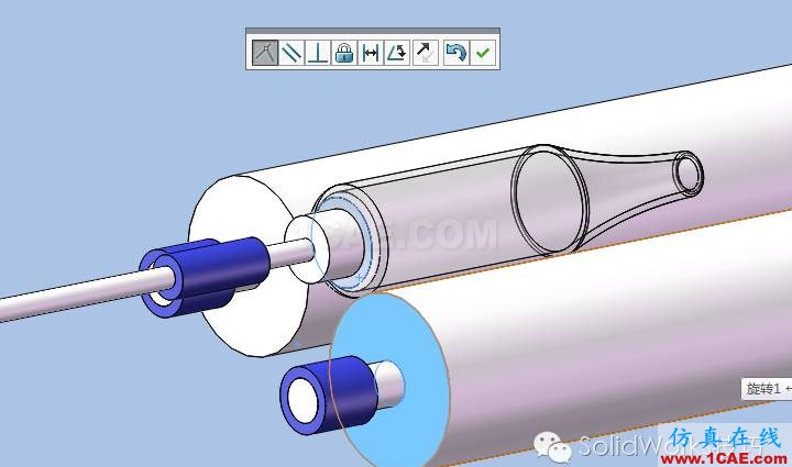 SolidWorks洗瓶機(jī)構(gòu)運(yùn)動(dòng)仿真solidworks simulation學(xué)習(xí)資料圖片9