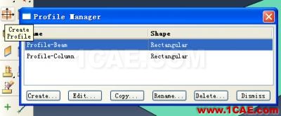 【簡單實例】abaqus/CAE建的簡單的框架模型(線性框架)