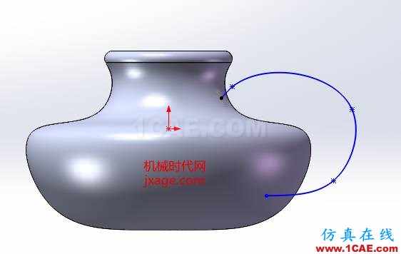 solidworks如何使用放樣特征？solidworks simulation培訓(xùn)教程圖片8