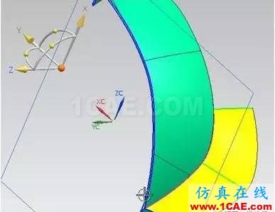 ug模具設(shè)計之用掃掠構(gòu)建無利角分型面的方法ug培訓(xùn)資料圖片8