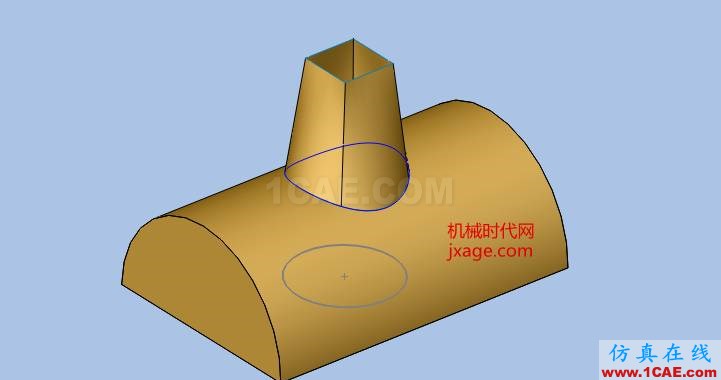 solidworks如何使用投影曲線？solidworks simulation技術(shù)圖片5