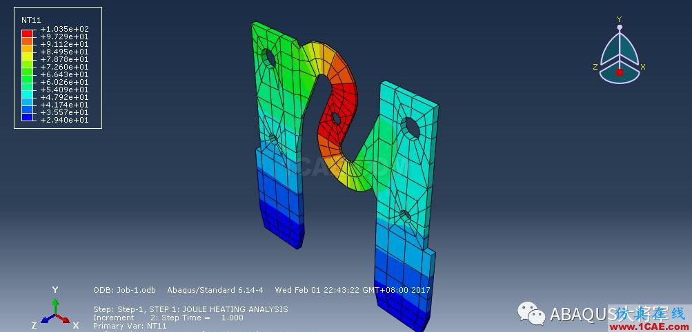 ABAQUS INP文件應用abaqus有限元分析案例圖片8