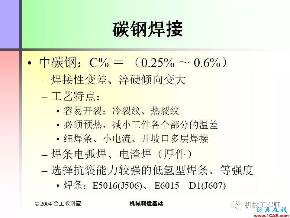 【專業(yè)積累】100頁(yè)P(yáng)PT，全面了解焊接工藝機(jī)械設(shè)計(jì)教程圖片64