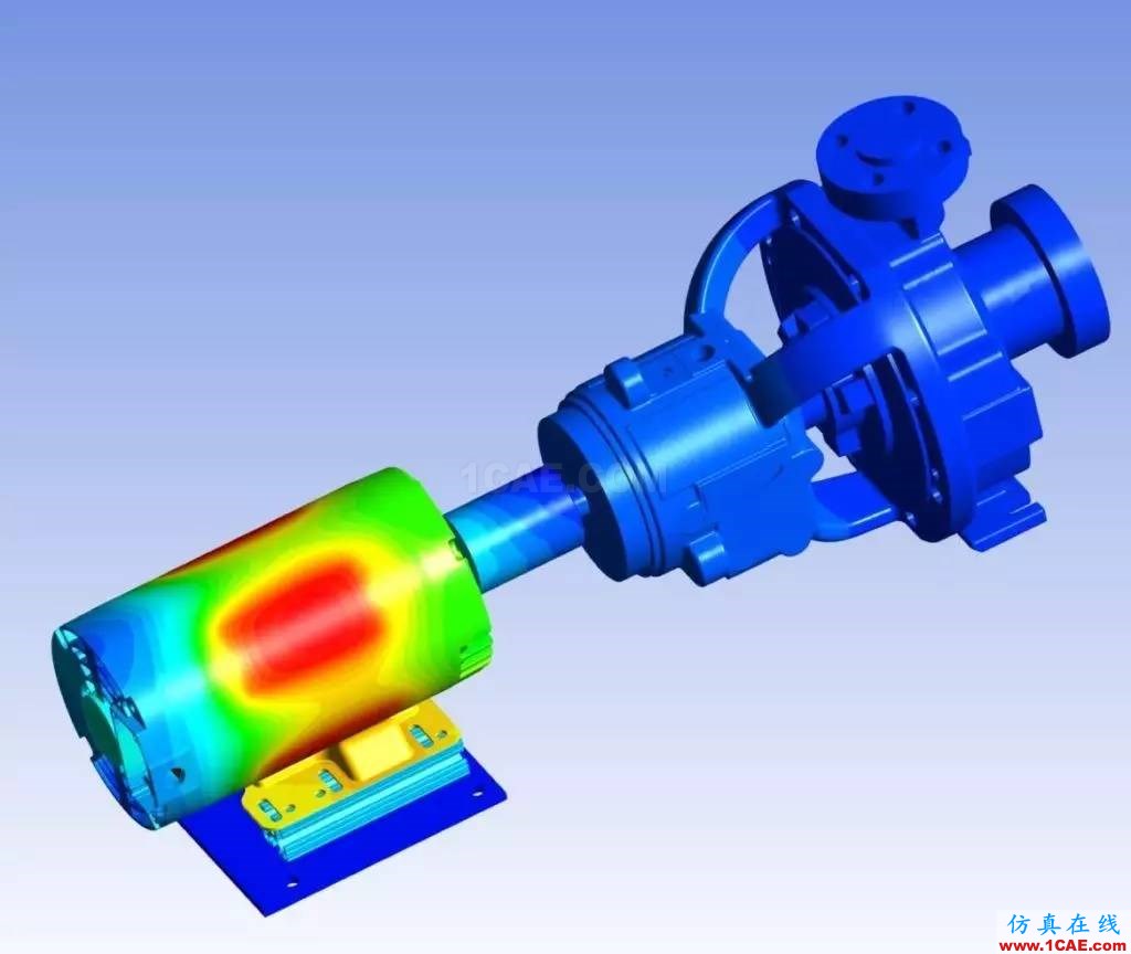 ANSYS與PTC攜手合作支持?jǐn)?shù)字孿生體：電機(jī)和泵系統(tǒng)的數(shù)字孿生體ansys分析案例圖片4