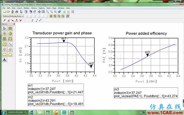基于ADS平臺改進型Doherty電路設計與仿真ADS電磁仿真分析圖片16