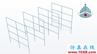 【簡單實例】abaqus/CAE建的簡單的框架模型(線性框架)