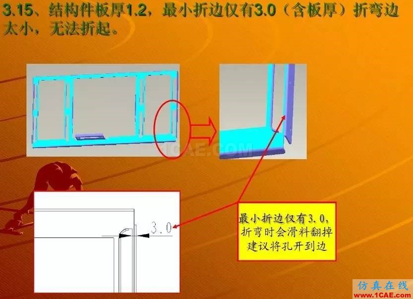 鈑金設(shè)計(jì)無法折彎的案例分析 圖文solidworks simulation應(yīng)用技術(shù)圖片15