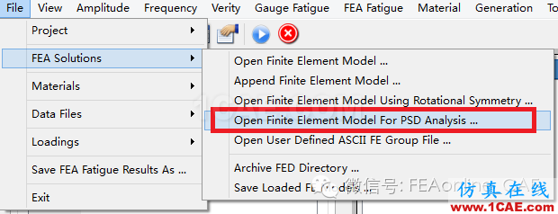 FE-SAFE中PSD振動疲勞介紹fe-Safe學習資料圖片1