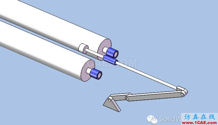 SolidWorks洗瓶機(jī)構(gòu)運(yùn)動(dòng)仿真solidworks simulation學(xué)習(xí)資料圖片8