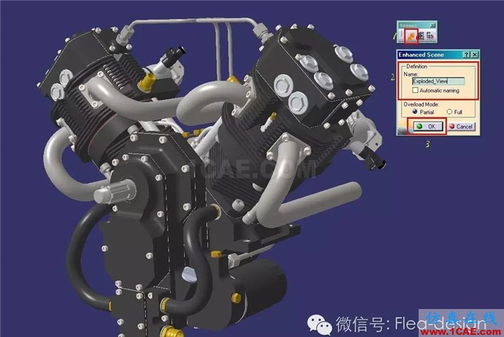 CATIA 軟件技能推送之二 讓工程圖酷炫起來Catia技術(shù)圖片2