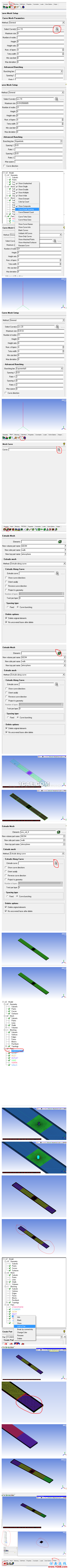 ICEM-extrude功能畫圓柱繞流網(wǎng)格【轉(zhuǎn)載】