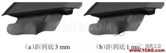 從兩個方面改良翼子板沖壓工藝autoform分析案例圖片8