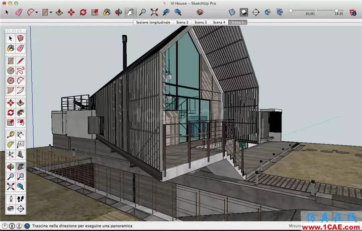 效果圖的藝術：用SketchUp, AutoCAD 和 Photoshop創(chuàng)造絕佳的水彩效果AutoCAD學習資料圖片2