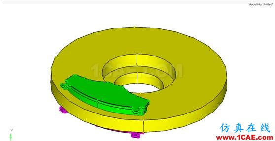 Hypermesh聯(lián)合LS-dyna剎車制動(dòng)盤仿真分析hyperworks仿真分析圖片2