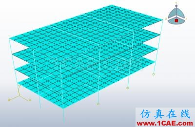 【簡單實例】abaqus/CAE建的簡單的框架模型(線性框架)