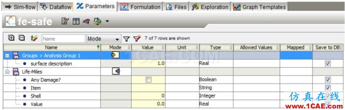 使用Isight中fesafe組件進(jìn)行表面完整性敏度分析