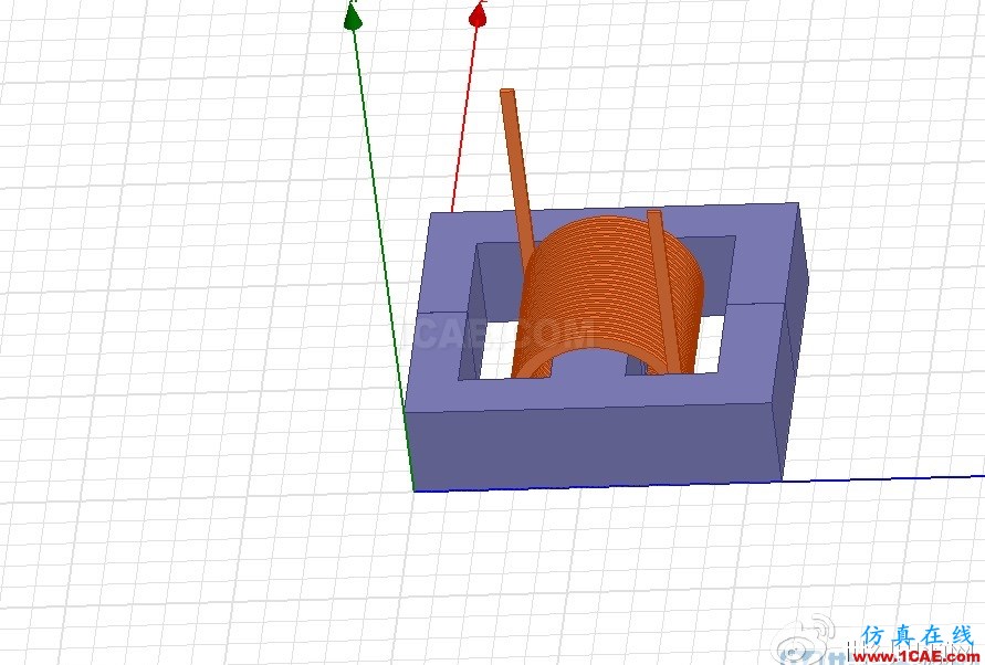 利用ANSYS Maxwell深入探究軟磁體之----電感變壓器