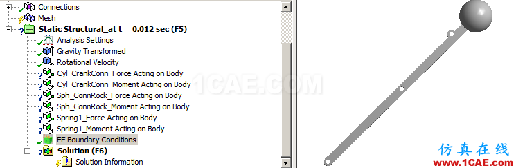 應(yīng)用 | MBD for ANSYS 有限元載荷的自動(dòng)萃取ansys仿真分析圖片3